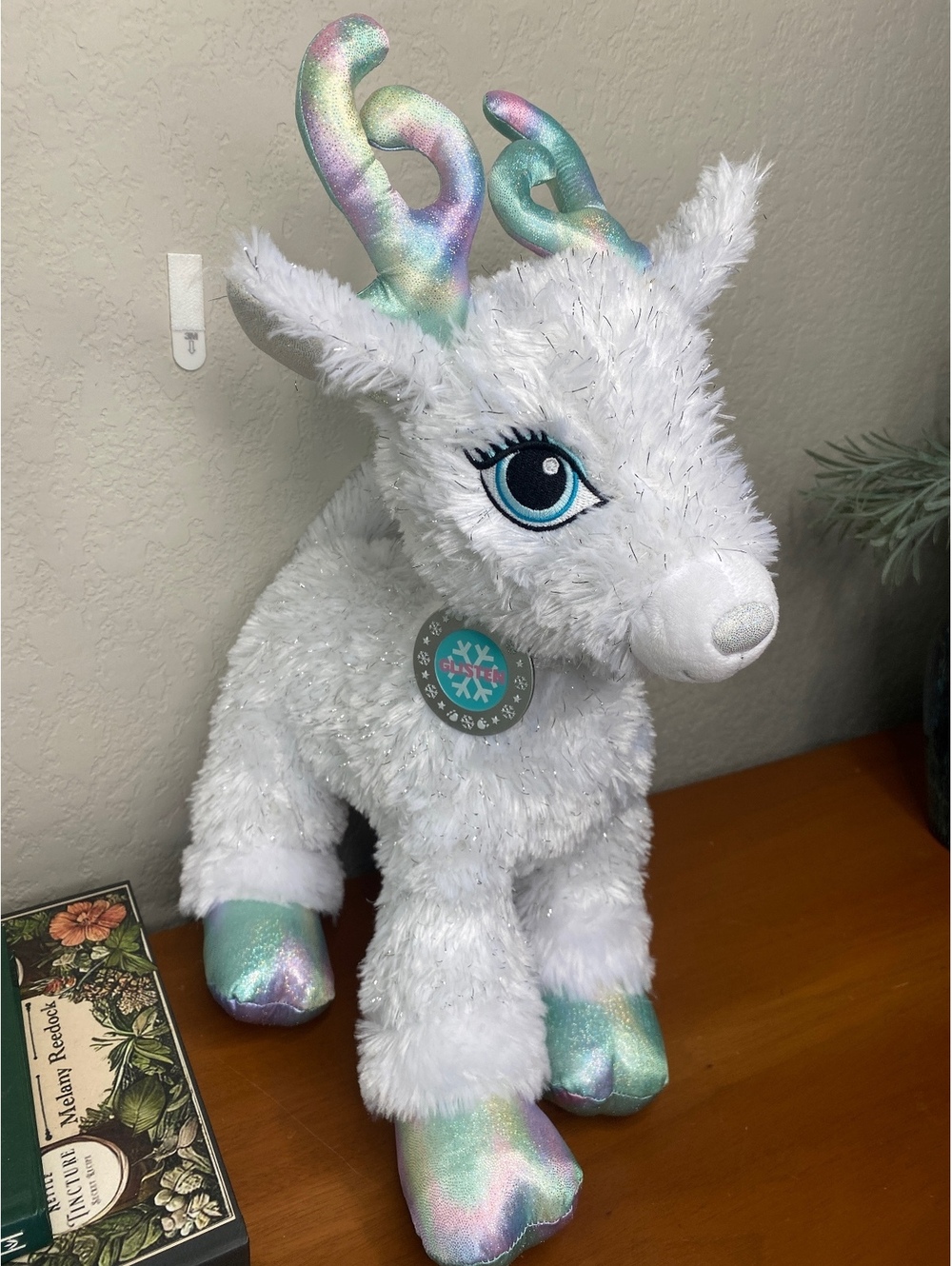 Glisten Build A Bear Reindeer Sparkle 18inch Stuffed Animal Holiday BAB